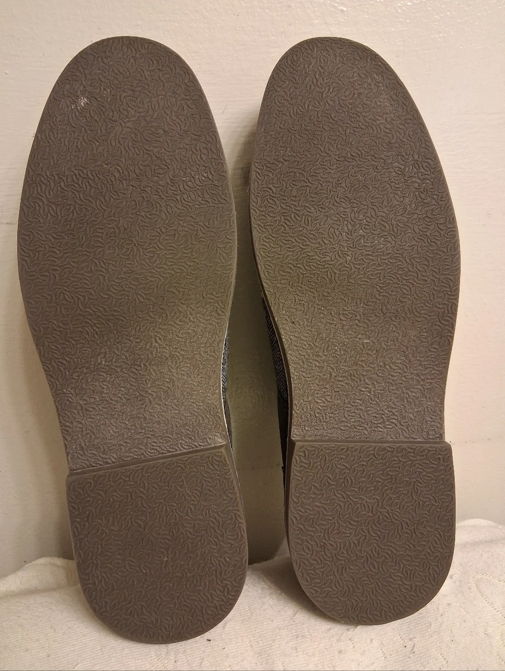 Men's Gray KENNETH COLE REACTION Herringbone Lace-Up Shoes size 11 M